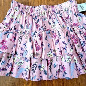 Toddler Girl Floral Skirt - BNWT